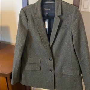 Banana Republic Hacking Jacket, Size 8, Green
